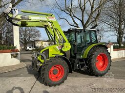 Claas Axos 310 mit Frontlader FL80