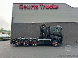 Volvo FH 500 8X4 TREKKER-BAKWAGEN +HIAB 408-8+LIER KR...