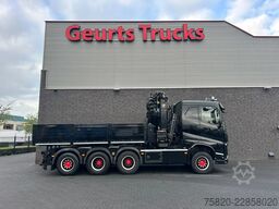 Volvo FH 500 8X4 TREKKER-BAKWAGEN +HIAB 408-8+LIER KR...