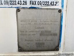 LAMBERET Box Frigo Meat-Rail + Thermo King Frigo motor