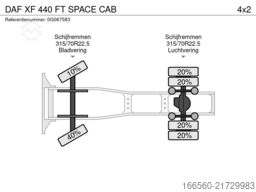 DAF XF 440 FT SPACE CAB