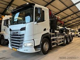 DAF XF480 8x4 TRIPLE Palfinger Z kraan/Afstandsbedi...