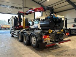 DAF XF480 8x4 TRIPLE Palfinger Z kraan/Afstandsbedi...