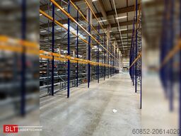 75,6 lfm Jungheinrich MPB Palettenregale H:645cm 1800kg Fachlast Schwerlastregale