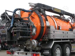 MAN 26.402 Saugwagen Kamera Blattgefedert