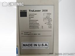 TRUMPF TruLaser 2030