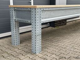 Packtisch Werktisch Arbeitstisch Abm: 2.750 x 850 x 940 mm (BxTxH)