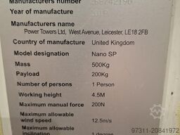 POWER TOWERS NANO SP