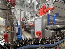 Krones Abfülllinie für Glasflaschen (Mehrweg)