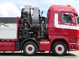 SCANIA R 490 Pritsche Kran Effer Funk Lift-/Lenkachse