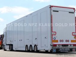SCANIA R450 Autotransporter Komplettzug Kässbohrer