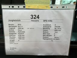 Jungheinrich DFG 430s | 3000kg | 4700mm | ZVG/VSS