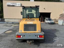 Sino JN 915 wheel loader w/ bucket and pallet forks. Ce