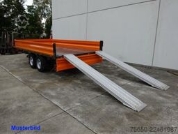 Möslein TTD 11 Weiß  neuer Tandem 3- Seitenkipper Tieflader-- Neufahrzeug --