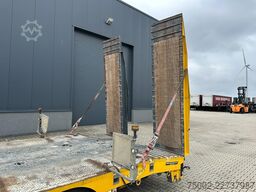 Broshuis E-2190/27 / 3-axle lowloader /  6,4m extendable...