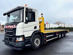 SCANIA XT410-8X4-TRIDEM/SEILWINDE/HYDR RAMP/FUNK/TOP