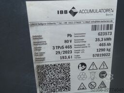 IBB STILL 80V 3PzS465 100% Staplerbatterie