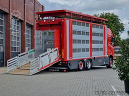 Volvo FH 13.500 6x2 - Livestock 4 deck Finkl + Finkl ...