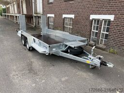 Variant 3518 B4 | MAXI LOAD 400X180CM 3500KG BAUMASCHINENANHÄNGER | SKIDS | BEAVERTAIL
