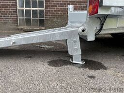 Variant 3518 B4 | MAXI LOAD 400X180CM 3500KG BAUMASCHINENANHÄNGER | SKIDS | BEAVERTAIL