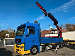 MAN 26.440 TGX Pritsche + PK 34002 + JIB Seilwinde
