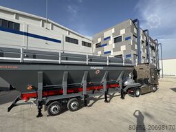 Polygonmach mobile 60m3 concrete plant self-erected