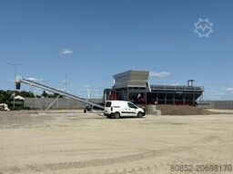 Polygonmach mobile 60m3 concrete plant self-erected