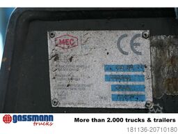 BTE Abrollcontainer mit Kran Mec CL180.80.2Z