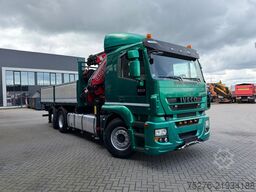 Iveco Stralis 500 6x2 3 Way tipper Fassi 365+Flyjib ,...