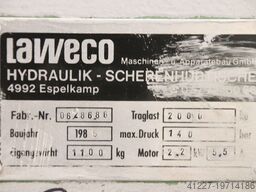 LAWECO Traglast 2000 kg 4000 x 1420 mm