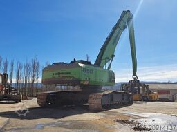 Sennebogen 850R with hydraulic rotating grapple