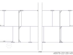 Gitterrückwand für Palettenregal 47.000x4.000mm
