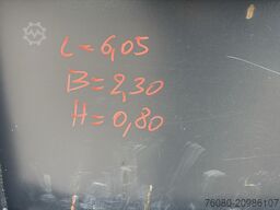 HOOK CONTAINER HAAKCONTAINER (11m³ / 6.05 x 2.30 x 0.80)