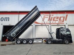 Fliegl 3-Achs Kipper Stahl 50m³ light Master