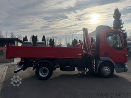 DAF LF 220 10To. 3.S. Kipper/Kran Fassi F65,