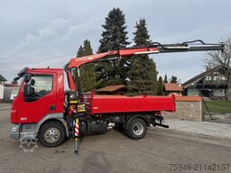 DAF LF 220 10To. 3.S. Kipper/Kran Fassi F65,