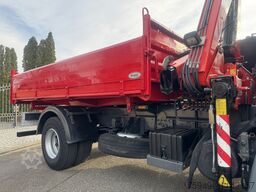 DAF LF 220 10To. 3.S. Kipper/Kran Fassi F65,