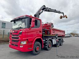 SCANIA G 450 Kipper*HIAB X - HIDUO 188 * 8x4*TOPZUSTAND