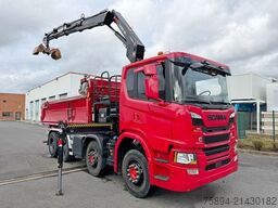 SCANIA G 450 Kipper*HIAB X - HIDUO 188 * 8x4*TOPZUSTAND