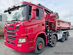 SCANIA G 450 Kipper*HIAB X - HIDUO 188 * 8x4*TOPZUSTAND