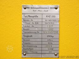 VEB** KHZ 250