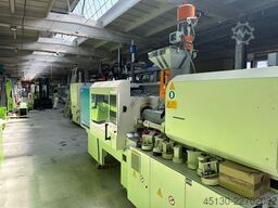 KraussMaffei KM 81-380 PX mit dem Roboter Sepro Indus