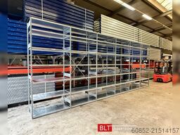 39 lfm. Gebrauchtes STOW Fachbodenregal 300 cm hoch, 60 cm tief, 7 Lagerebenen