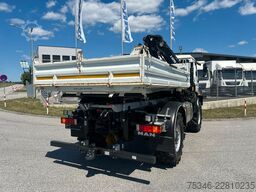 MAN L90 18.284 4x4 LOF Kipper/Kran/47 tkm/HA gelenkt