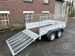 Variant VARIANT 2004 F2 MR K | RAMPE 257X145X39CM 2000KG TIEFLADER + GITTERAUFSATZ