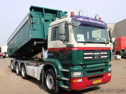 MAN TGA 35.400 8X4  + MANUAL! + NCH kipper/ bitum s...