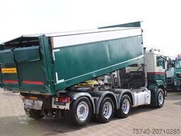 MAN TGA 35.400 8X4  + MANUAL! + NCH kipper/ bitum s...