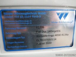 FIAT Ducato 4x2, Wbasto Frigo 4000, 3. Sitz, Klima