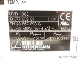 Heidenhain UVR 130D 377 639-01 SN23867698G im Austausch (Exchange)