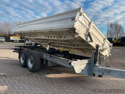 FLIEGL 3-Seiten Tandemkippanhänger / Alu-Rampen/13,5 t